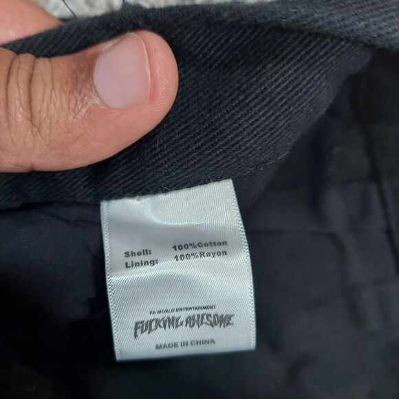 FA World Entertainment F**ing Awesome Jeans 28 Black Skinny - Picture 4 of 8